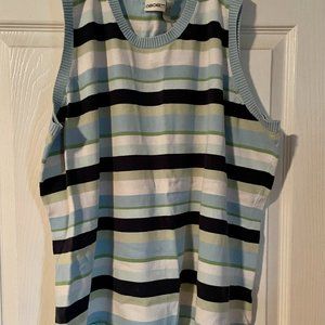 Cherokee plus size sleeveless sweater 2X